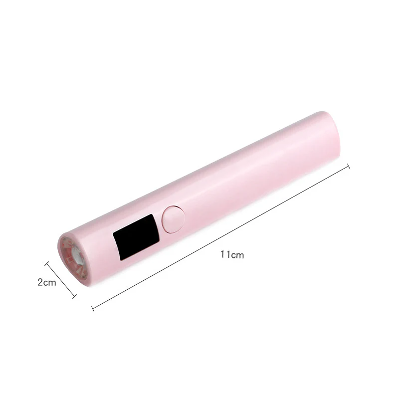 Pink Hand Light Mini UV Nail Lamp - Image 7