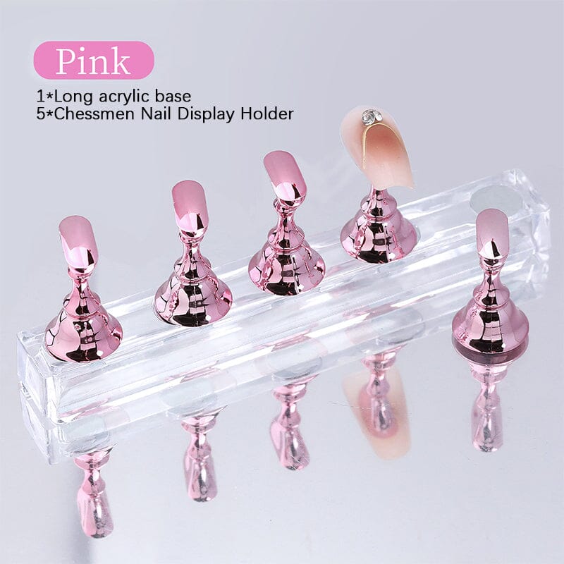 Pink Magnet Nail Holder Set - Image 2