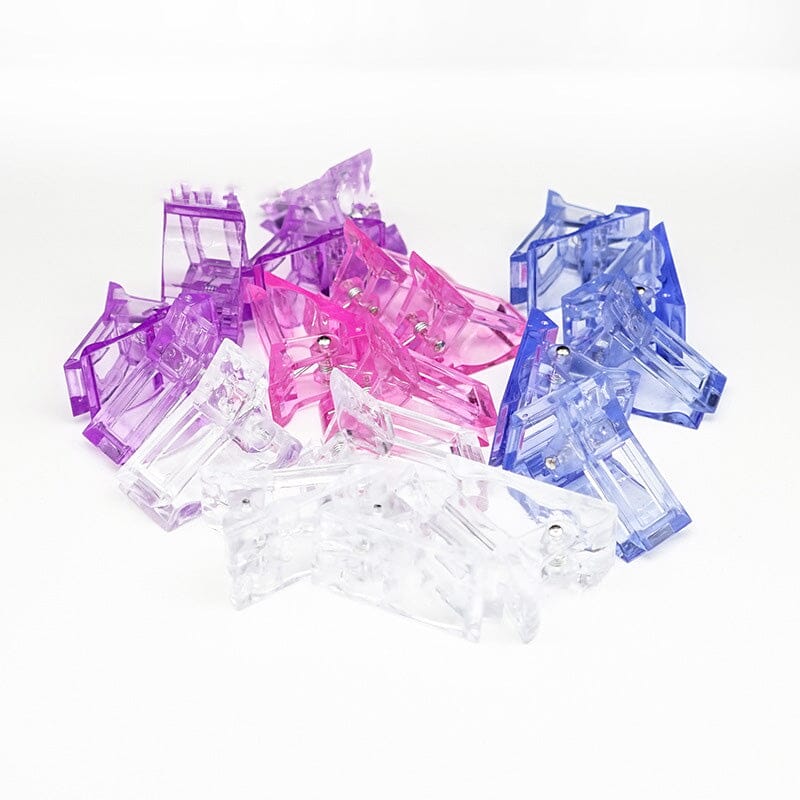 Pink Nail Clips Acrylic Extension Mold - Image 8