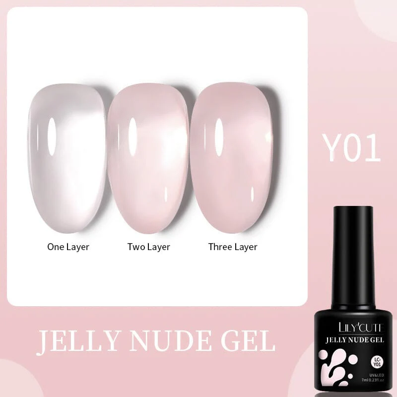 Pink Nude Jelly Gel 7ml - Image 12