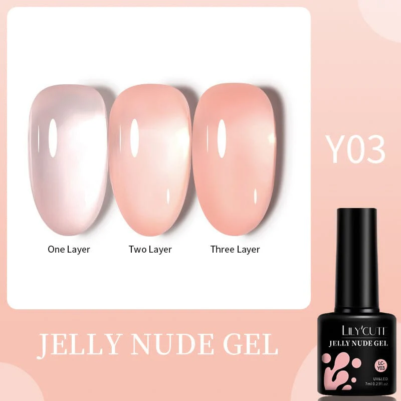 Pink Nude Jelly Gel 7ml - Image 14