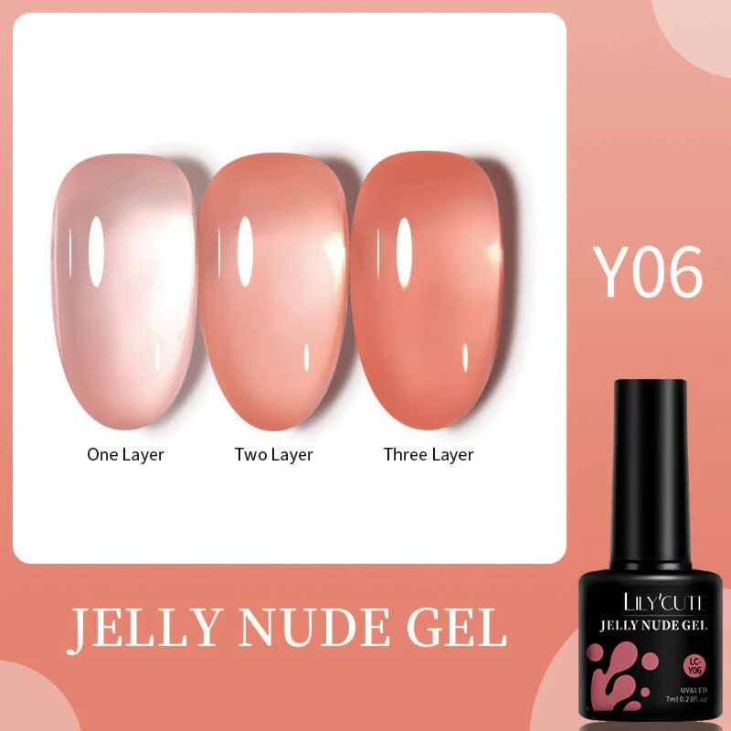 Pink Nude Jelly Gel 7ml - Image 17