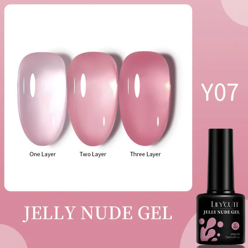 Pink Nude Jelly Gel 7ml - Image 18