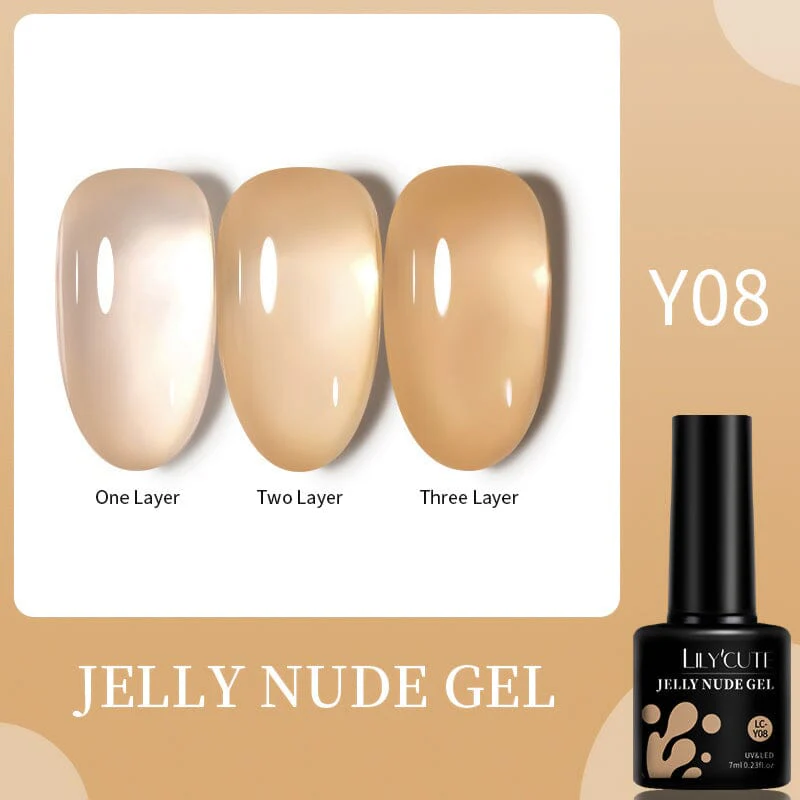 Pink Nude Jelly Gel 7ml - Image 19