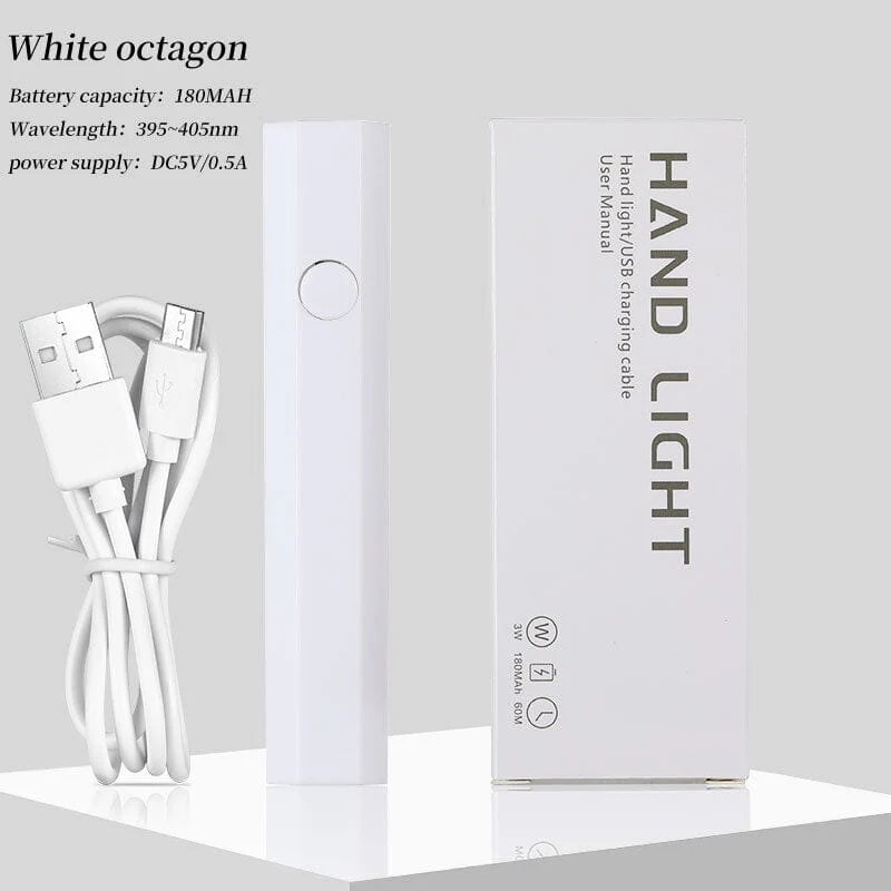 Hand Light Nail Lamp USB Rechargeable 3W - Image 13