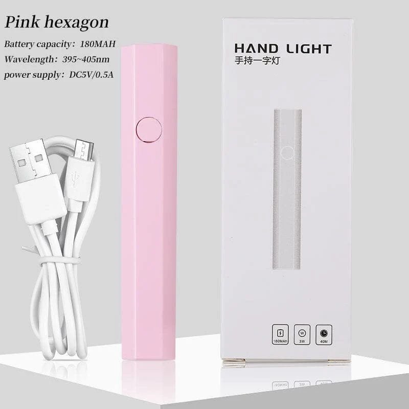 Hand Light Nail Lamp USB Rechargeable 3W - Image 17