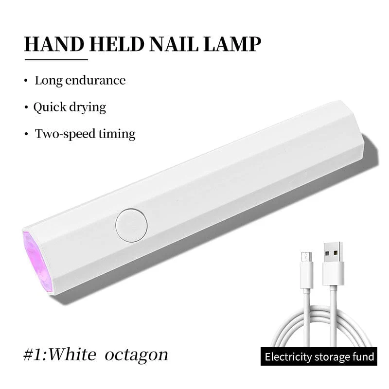 Hand Light Nail Lamp USB Rechargeable 3W - Image 18