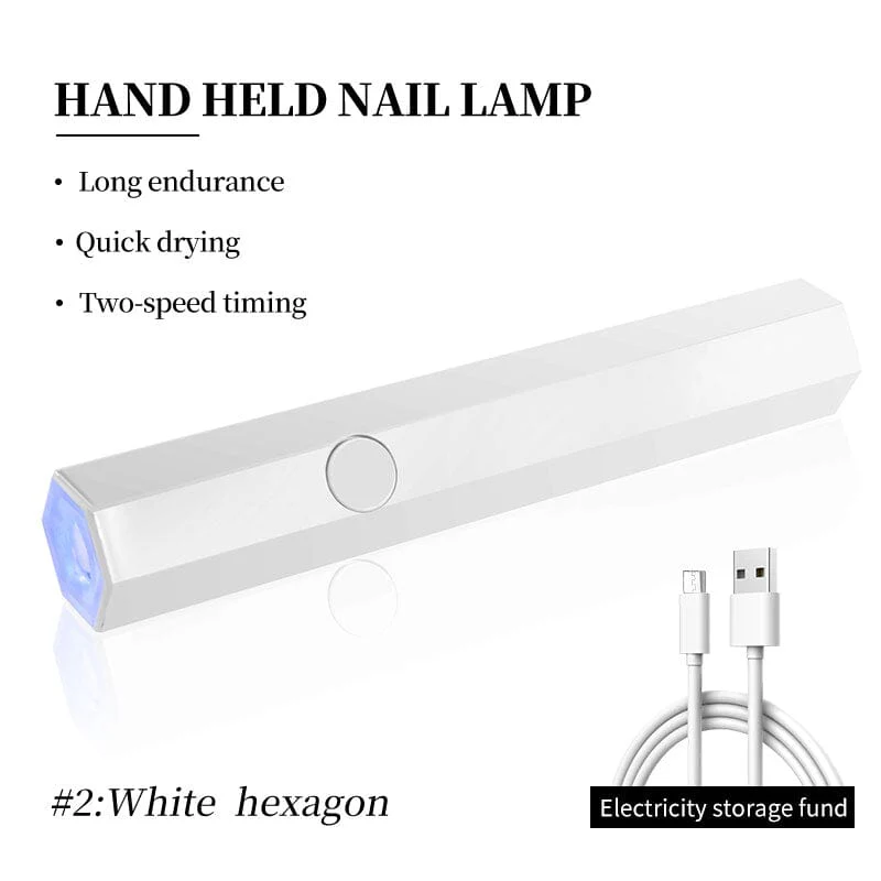 Hand Light Nail Lamp USB Rechargeable 3W - Image 19