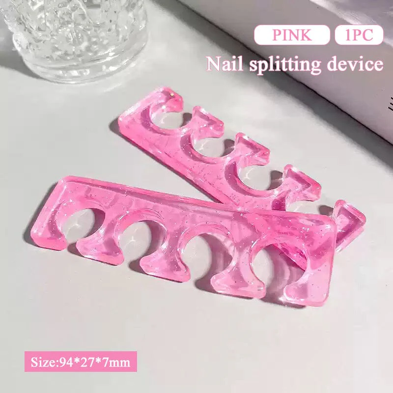 Pink Soft Silicone Finger Toe Separator - Image 2