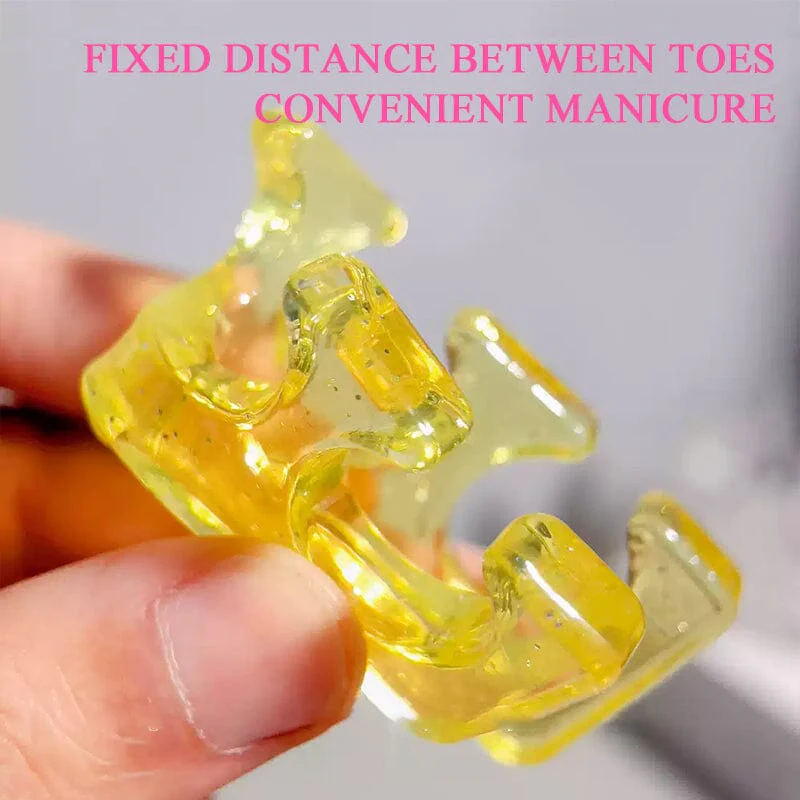 Pink Soft Silicone Finger Toe Separator - Image 5