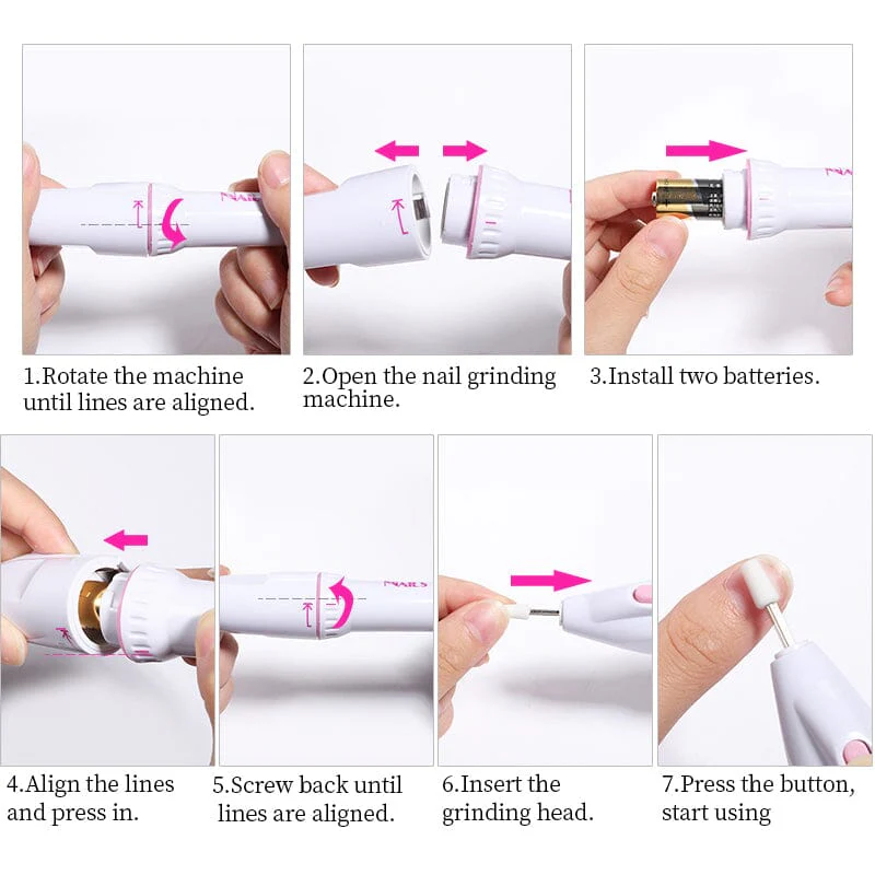 Portable Electric Nail Drill Kit - Image 9