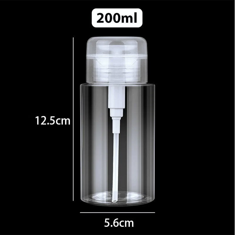 Pump Dispenser Refillerable Empty Bottle 200ml - Image 4