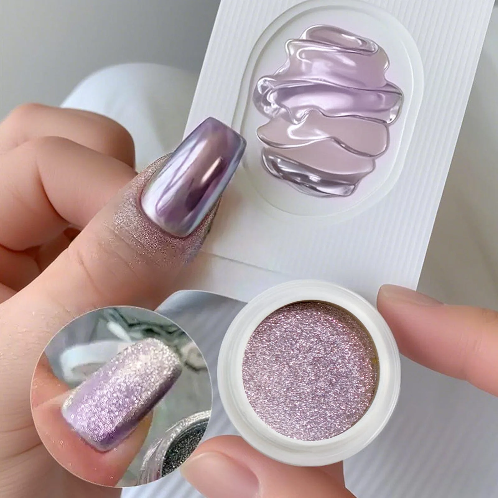 Purple Cat Magnetic Chrome Powder - Image 3