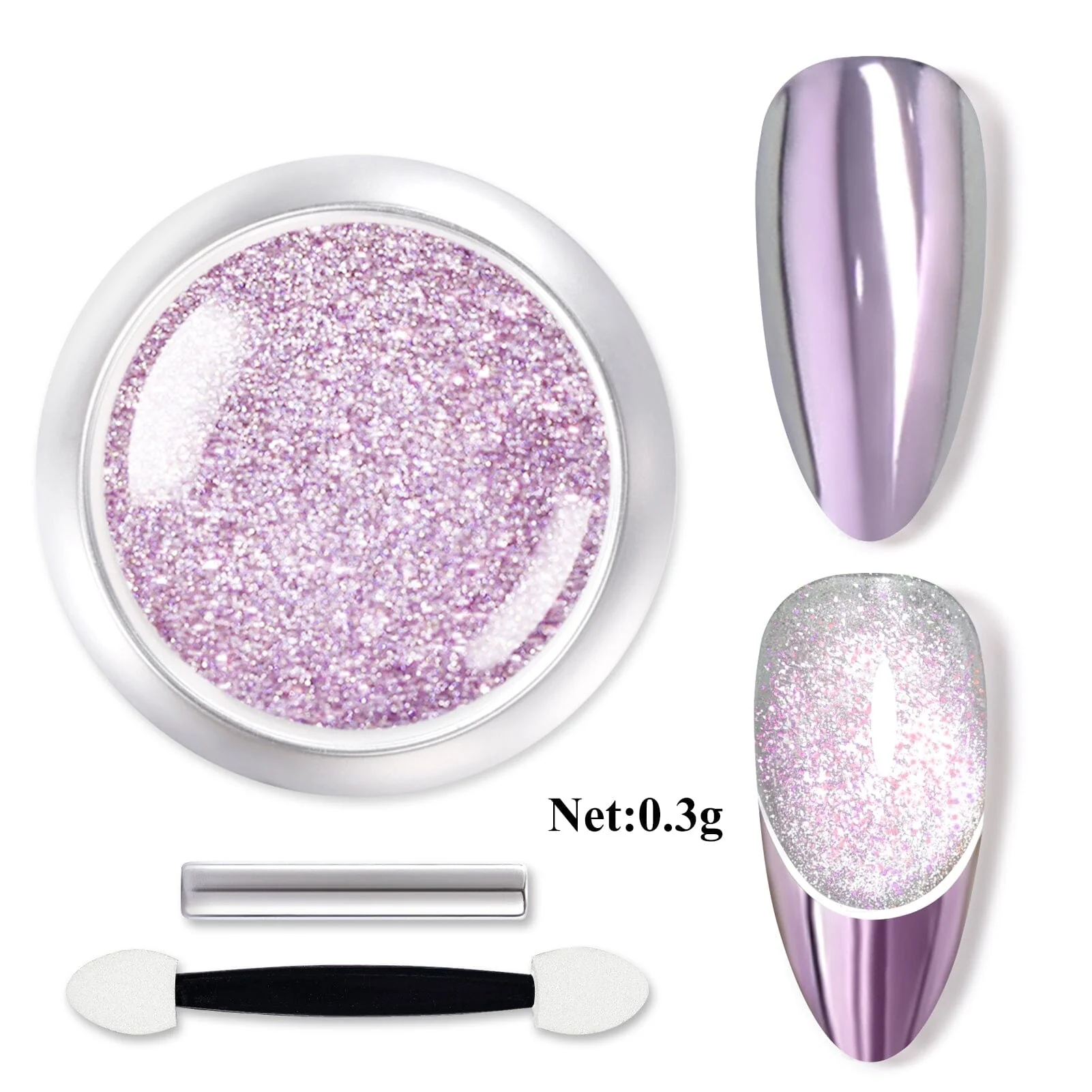 Purple Cat Magnetic Chrome Powder - Image 4