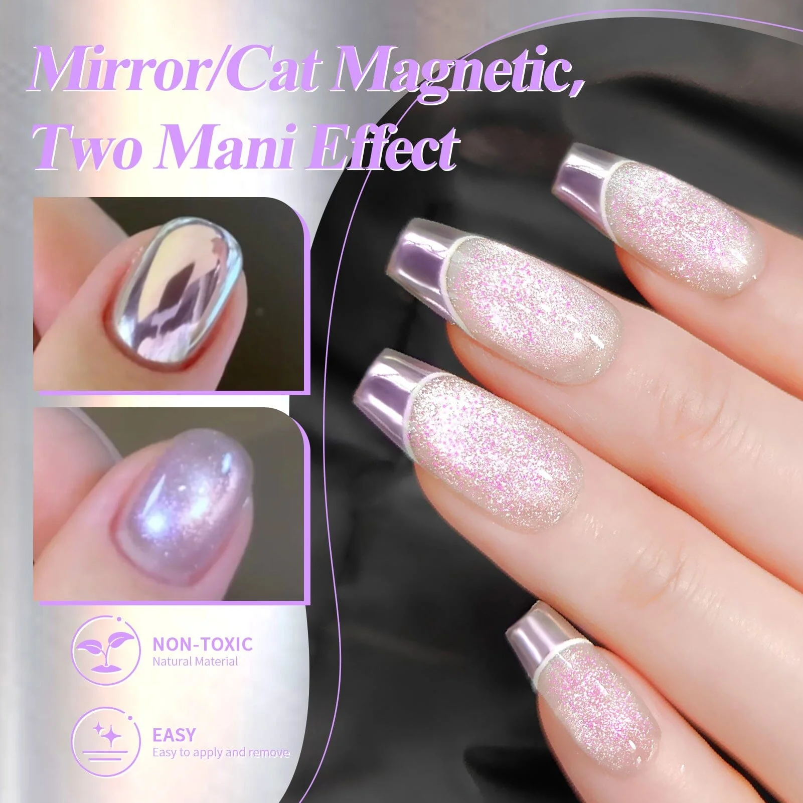 Purple Cat Magnetic Chrome Powder - Image 5