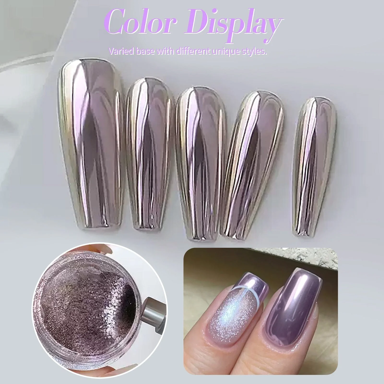 Purple Cat Magnetic Chrome Powder - Image 8