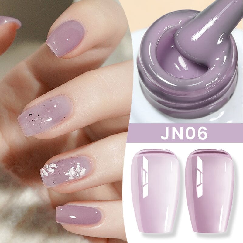 Nude Colors Jelly Gel Polish 10ml - Image 10