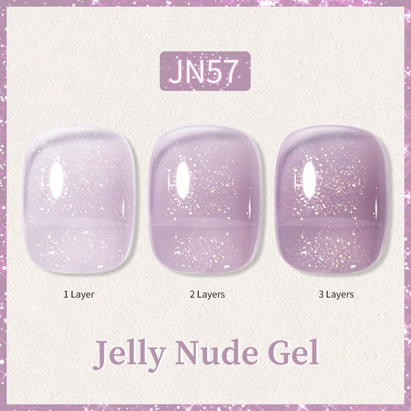 Purple Jelly Gel Polish JN57 10ml - Image 2