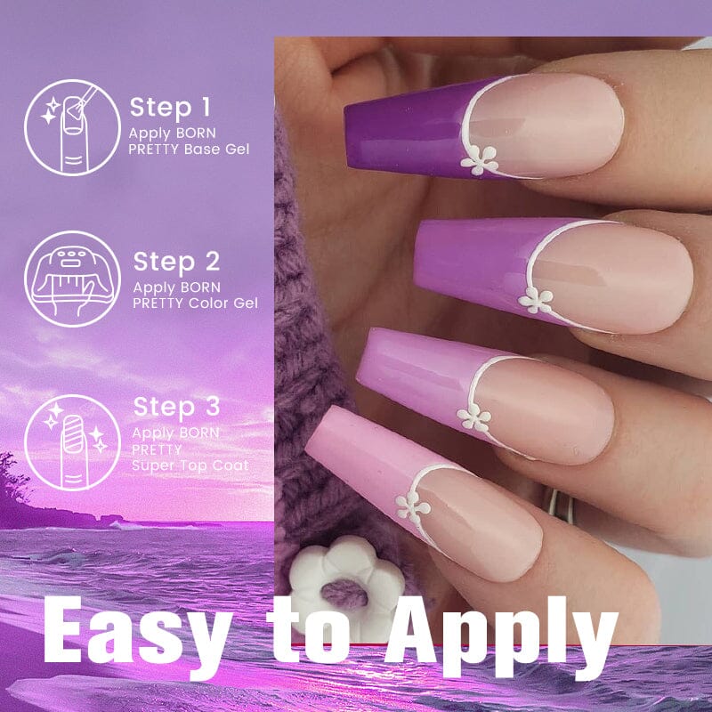 Purple Series Gel Polish 10ml - Image 4