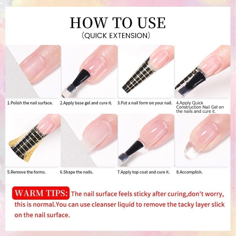 Quick Construction Gel QC01 10ml - Image 7