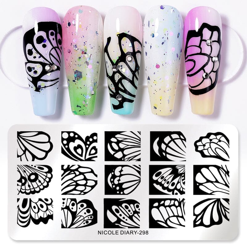 Rectangle Nail Stamping Plates - Image 100