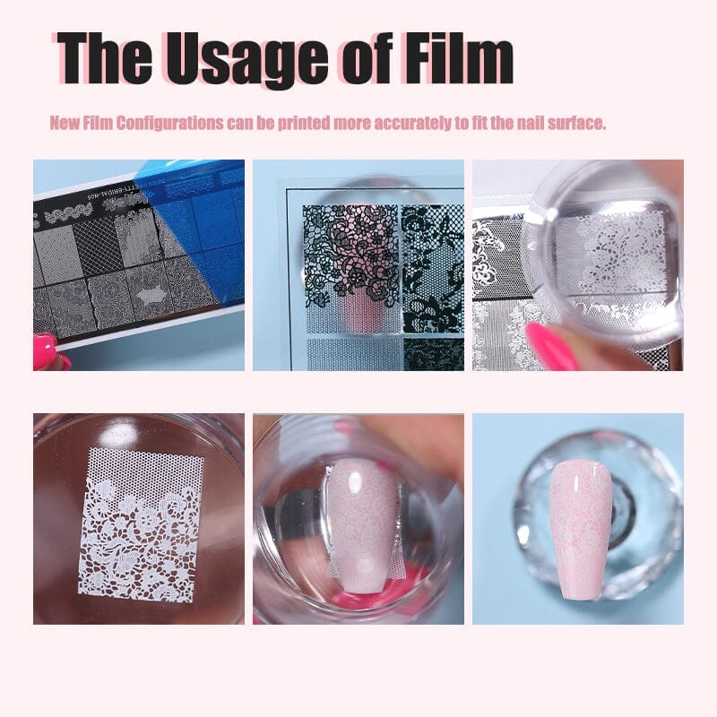 Rectangle Nail Stamping Plates - Image 4