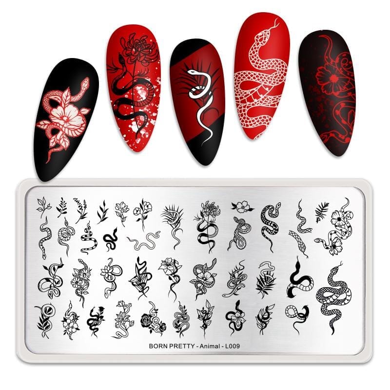 Rectangle Nail Stamping Plates - Image 49