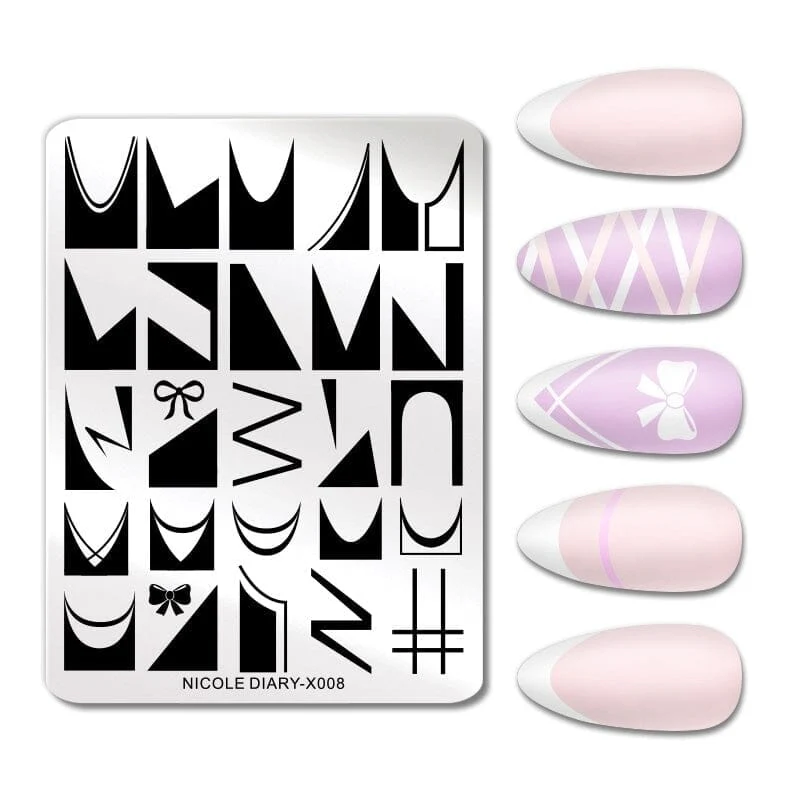 Rectangle Nail Stamping Plates - Image 57