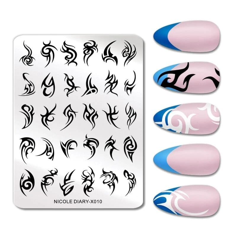Rectangle Nail Stamping Plates - Image 62