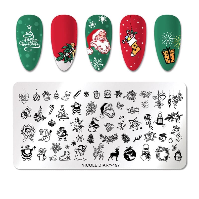 Rectangle Nail Stamping Plates - Image 74