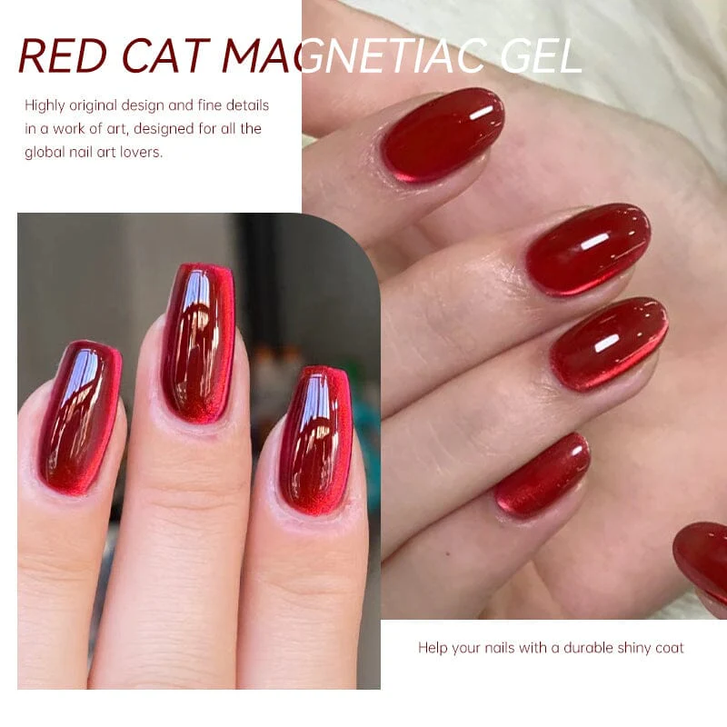 Red Cat Magnetic Gel 15ml - Image 3