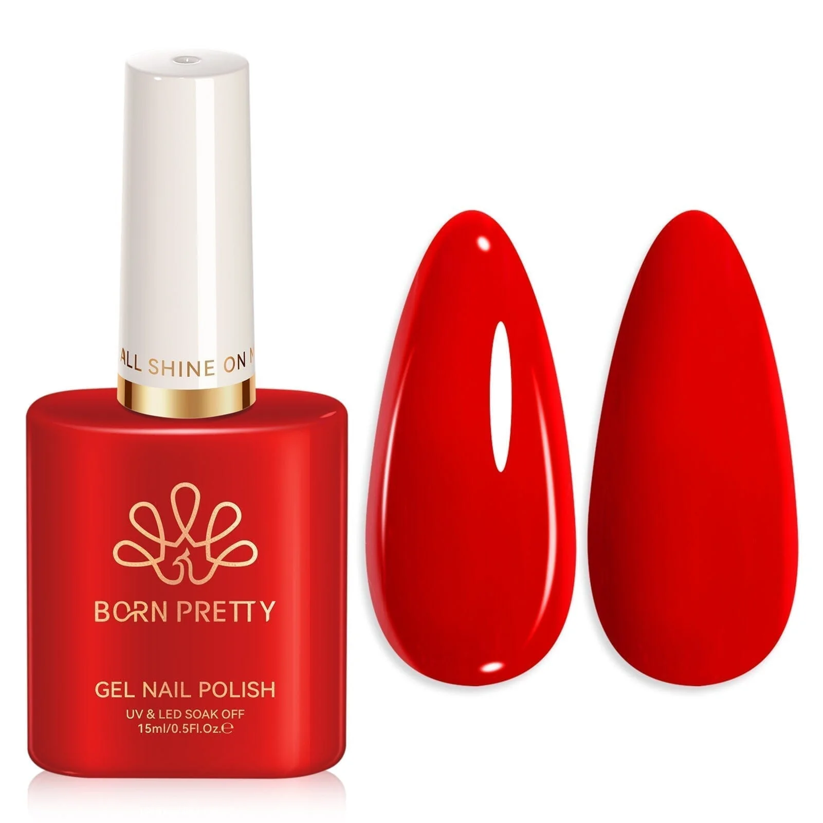 Color Nail Gel SJ18 Ruby Red 15ml