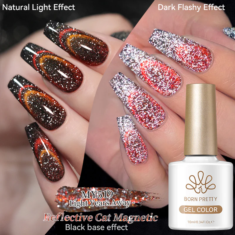 Reflective Cat Magnetic Gel MY519 Light Years Away 10ml - Image 3