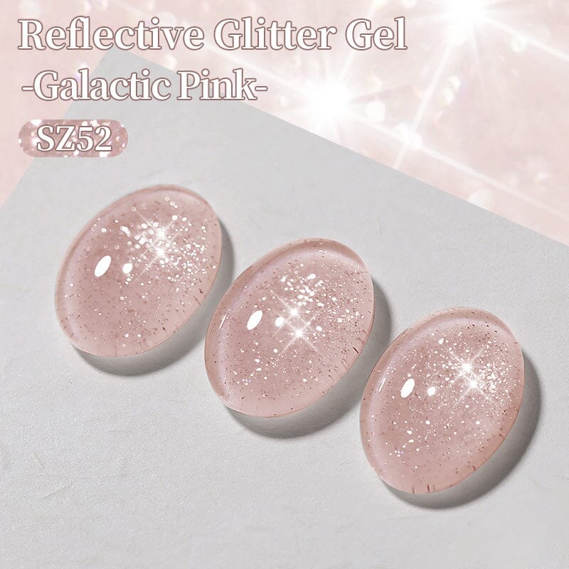 Reflective Gel SZ52 Galactic Pink 10ml - Image 5