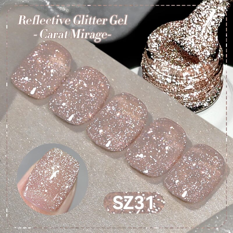 Reflective Glitter Gel Carat Mirage 10ml - Image 13