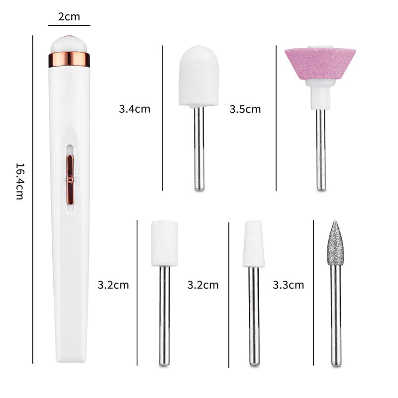 Rosegold Electric Nail Drill Machine With Light - Image 10