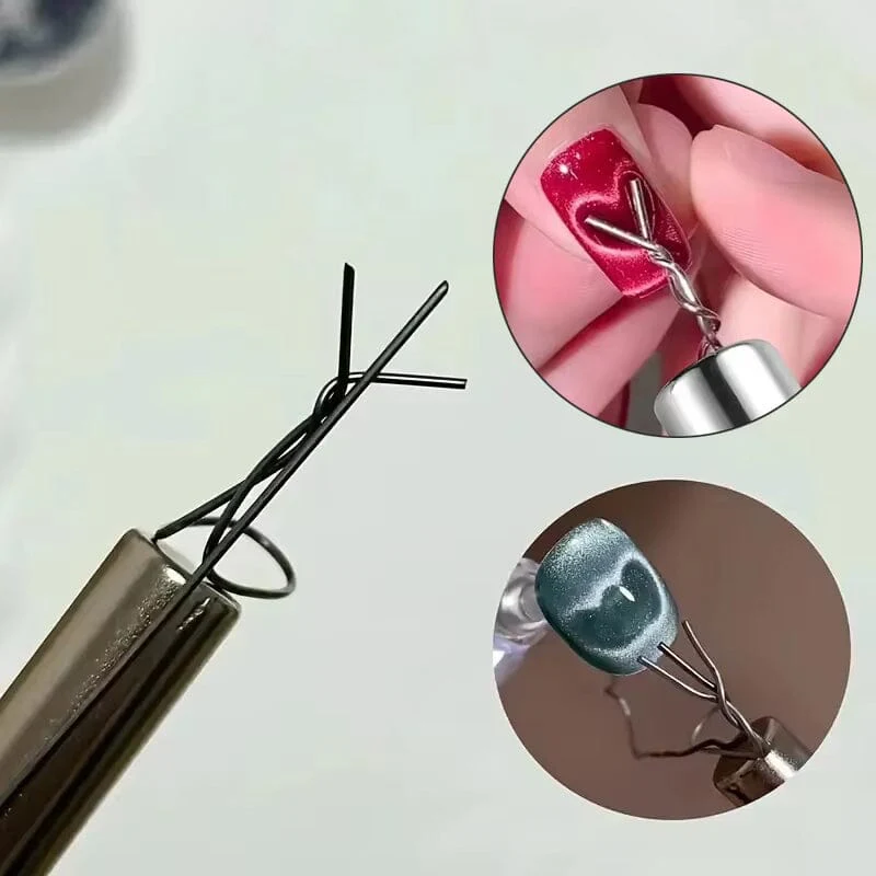 Round Cat Magnetic Stick with 5pcs Flexible Iron Wire - Image 10