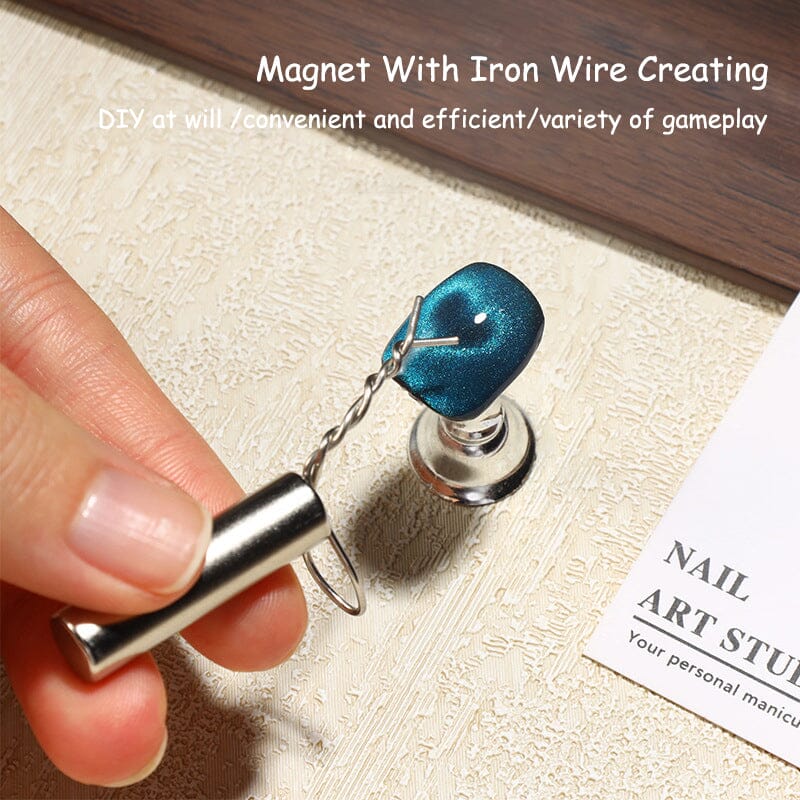Round Cat Magnetic Stick with 5pcs Flexible Iron Wire - Image 7