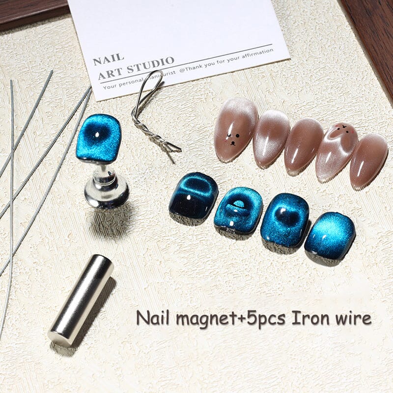 Round Cat Magnetic Stick with 5pcs Flexible Iron Wire - Image 8