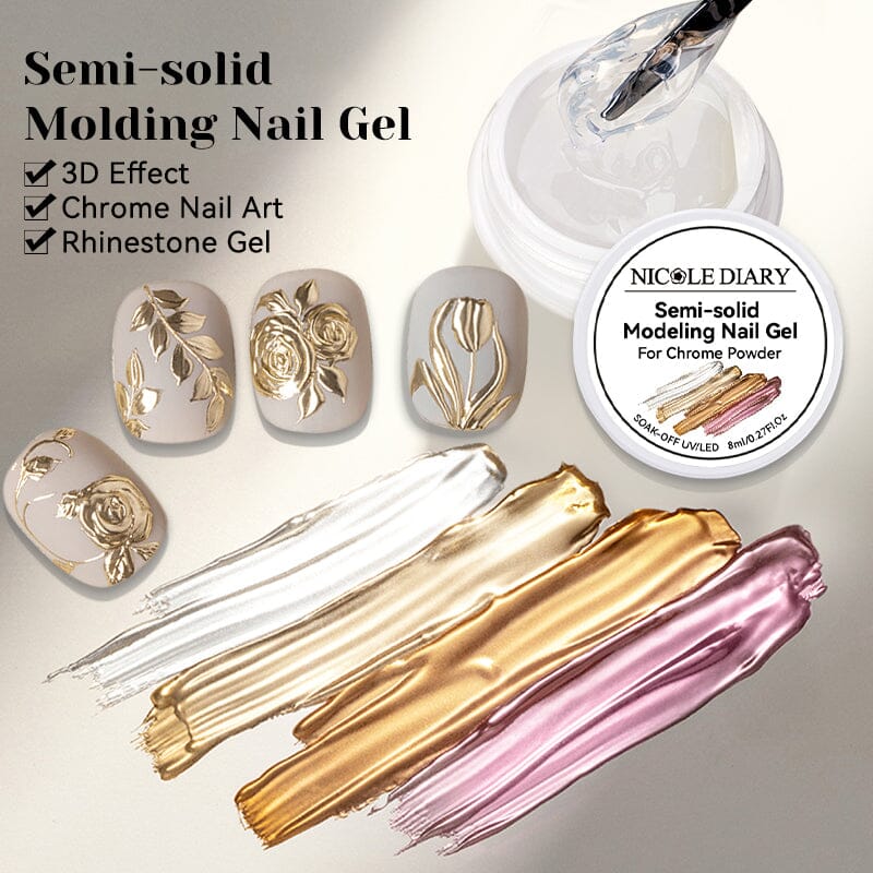 Semi-solid Modeling Nail Gel 8ml - Image 13