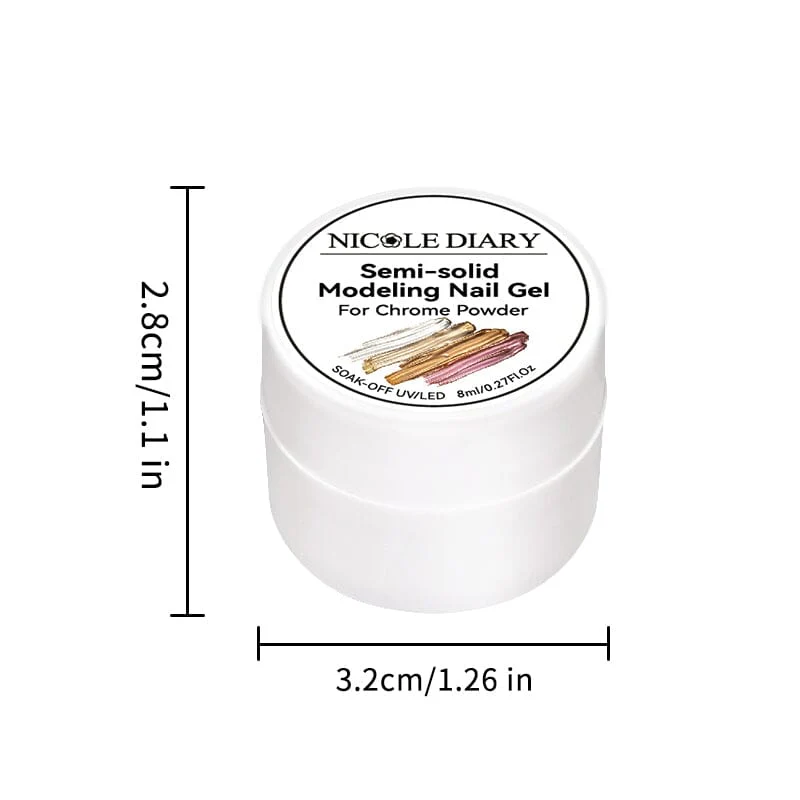 Semi-solid Modeling Nail Gel 8ml - Image 16