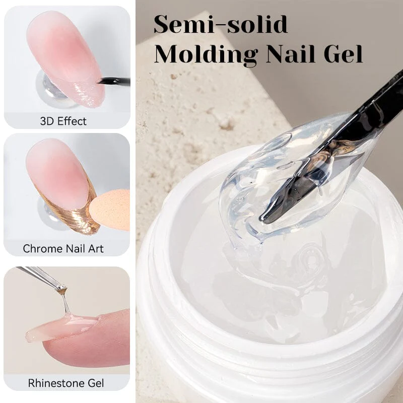 Semi-solid Modeling Nail Gel 8ml - Image 9