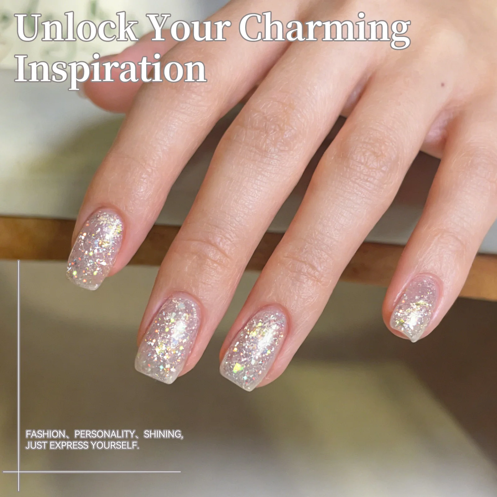 Sequins Jelly Gel JN92 Elven Light 10ml - Image 2