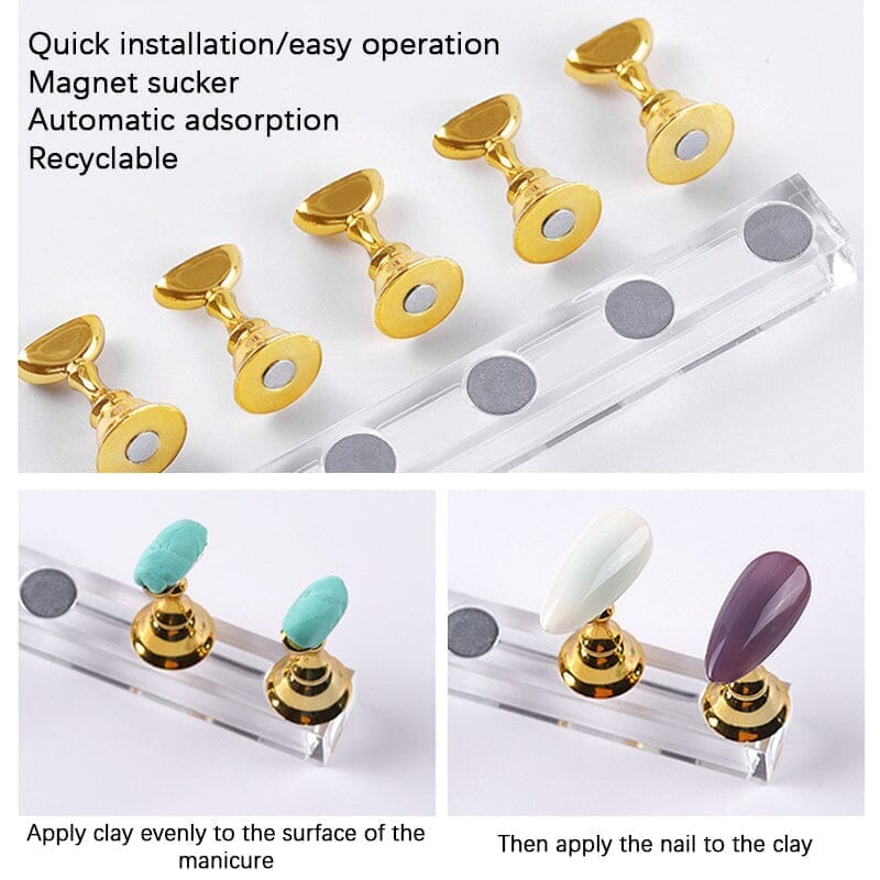 Silver Magnet Nail Holder Set - Image 12