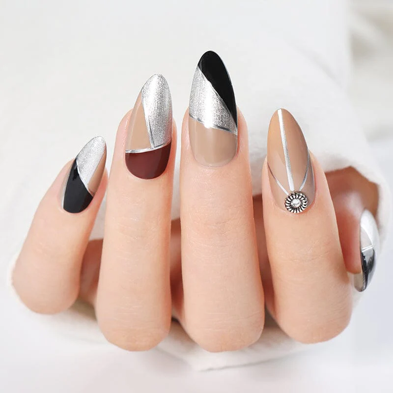 Silver Metallic Drawing Gel MD02 5ml - Image 3