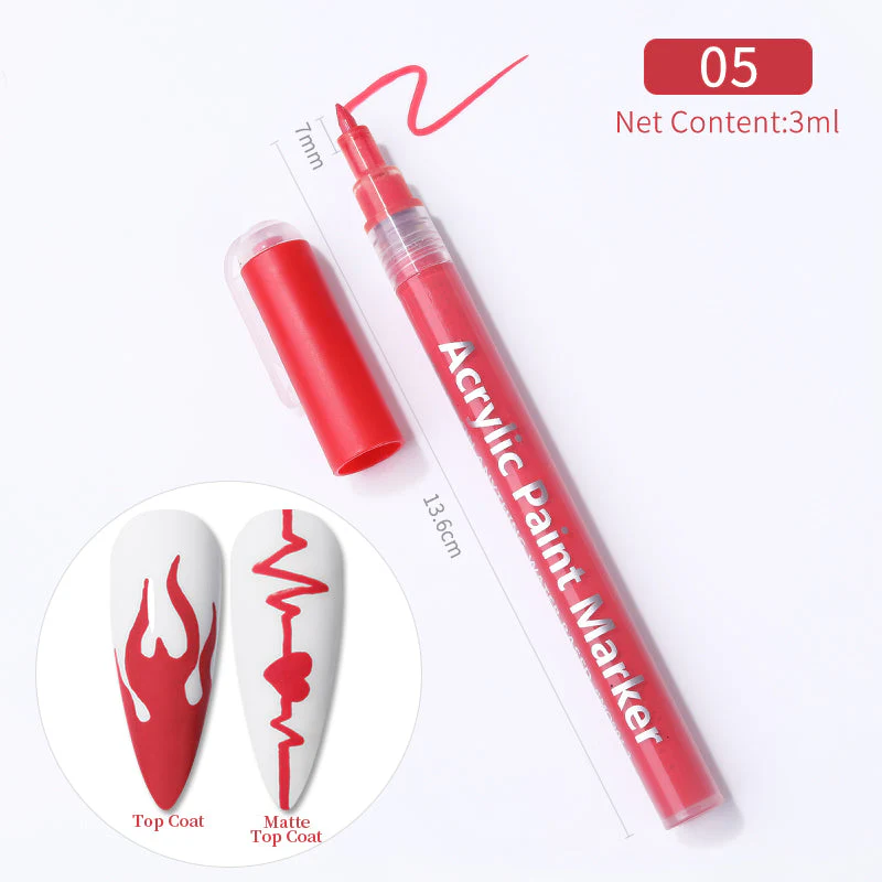 Nail Graffiti Pen Dotting Liner Brush - Image 12
