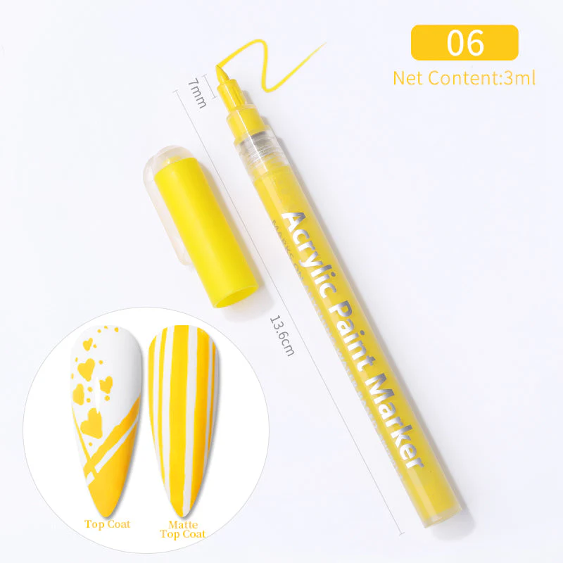 Nail Graffiti Pen Dotting Liner Brush - Image 13