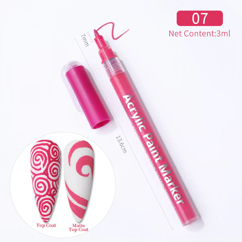 Nail Graffiti Pen Dotting Liner Brush - Image 14