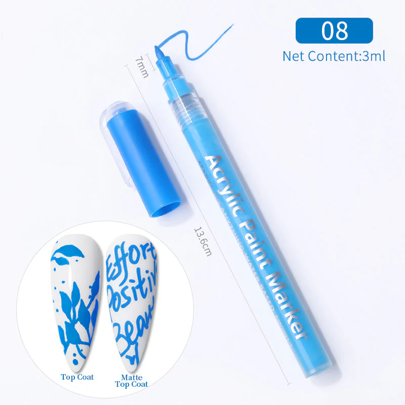 Nail Graffiti Pen Dotting Liner Brush - Image 15
