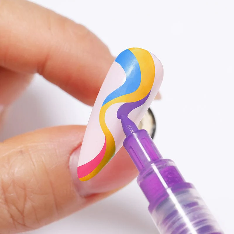 Nail Graffiti Pen Dotting Liner Brush - Image 3
